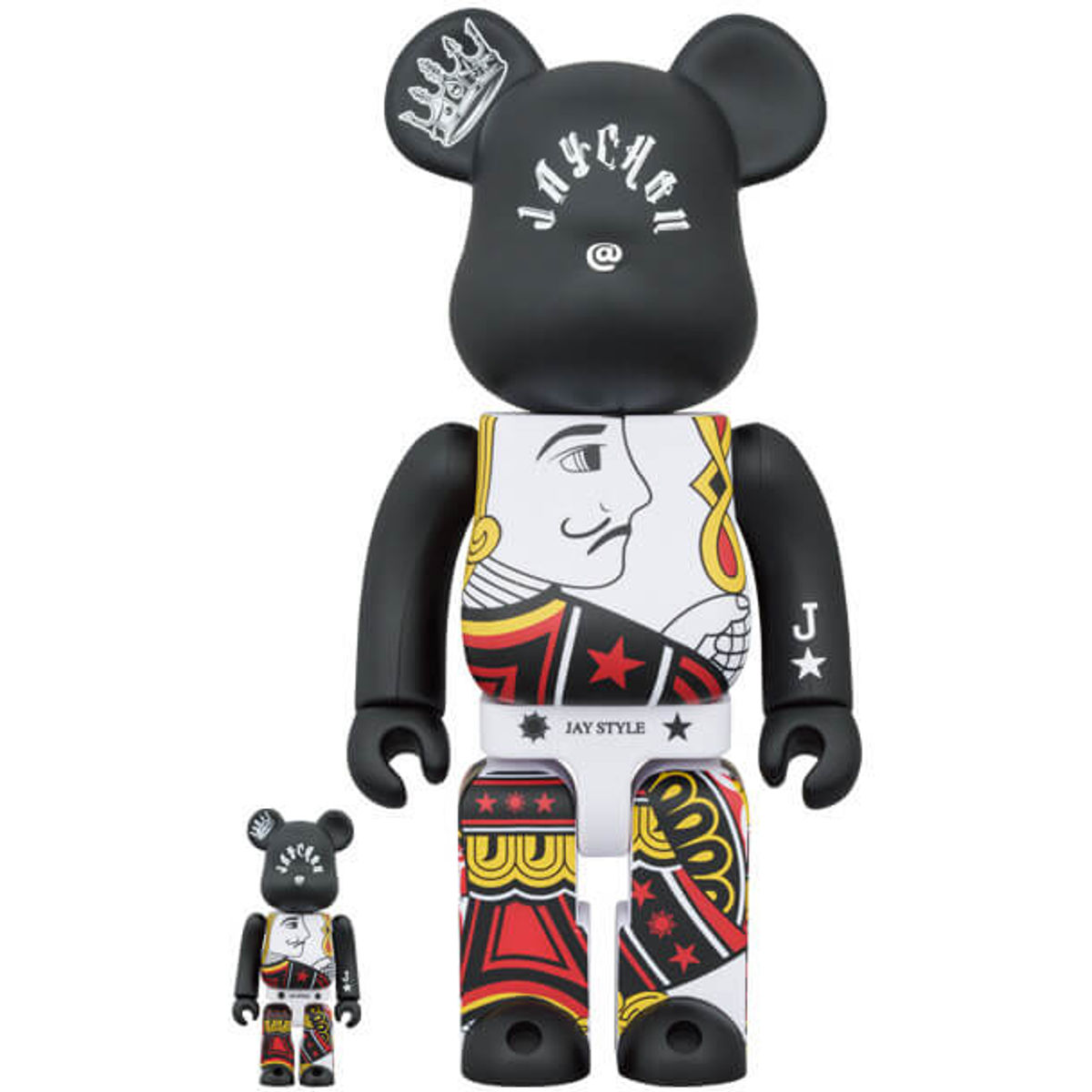 100% + 400% Playing Card Phantaci Bearbrick (Set)