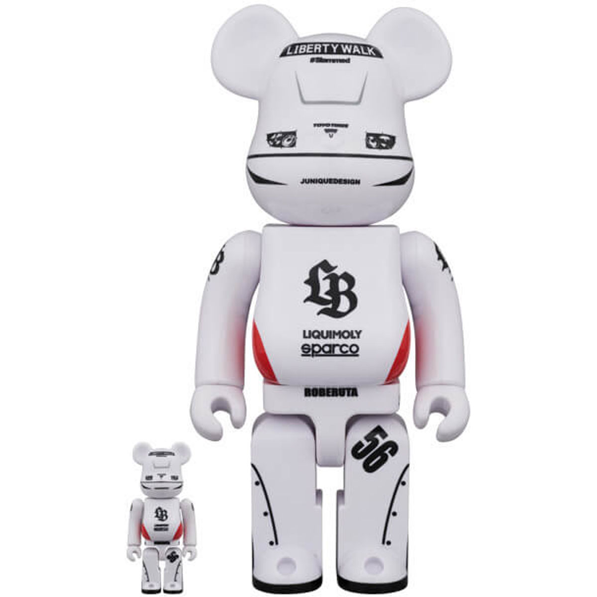 100% + 400% Riva40-kun Be@rbrick (Set)