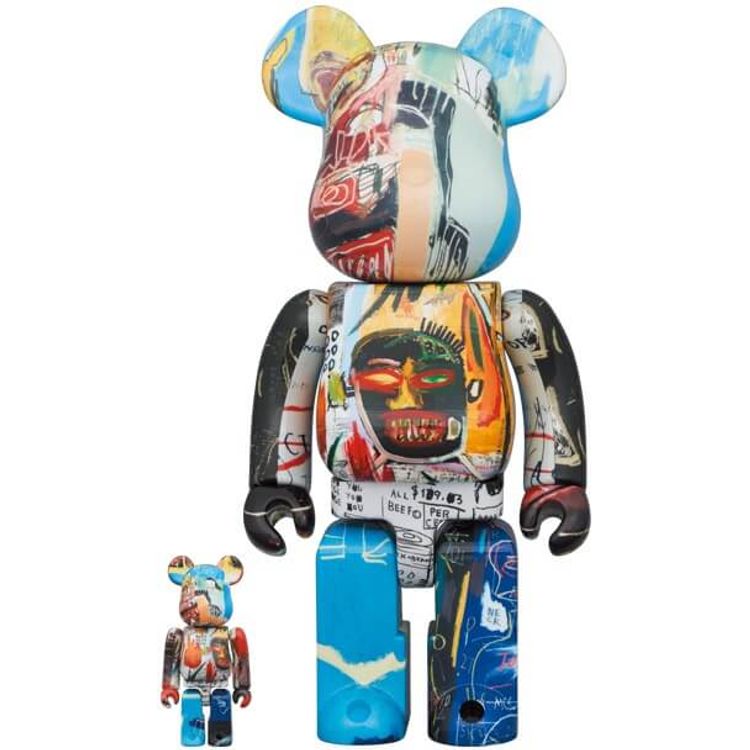 100% + 400% Special Jean-Michel Basquiat Bearbrick (Set) by Jean-Michel Basquiat