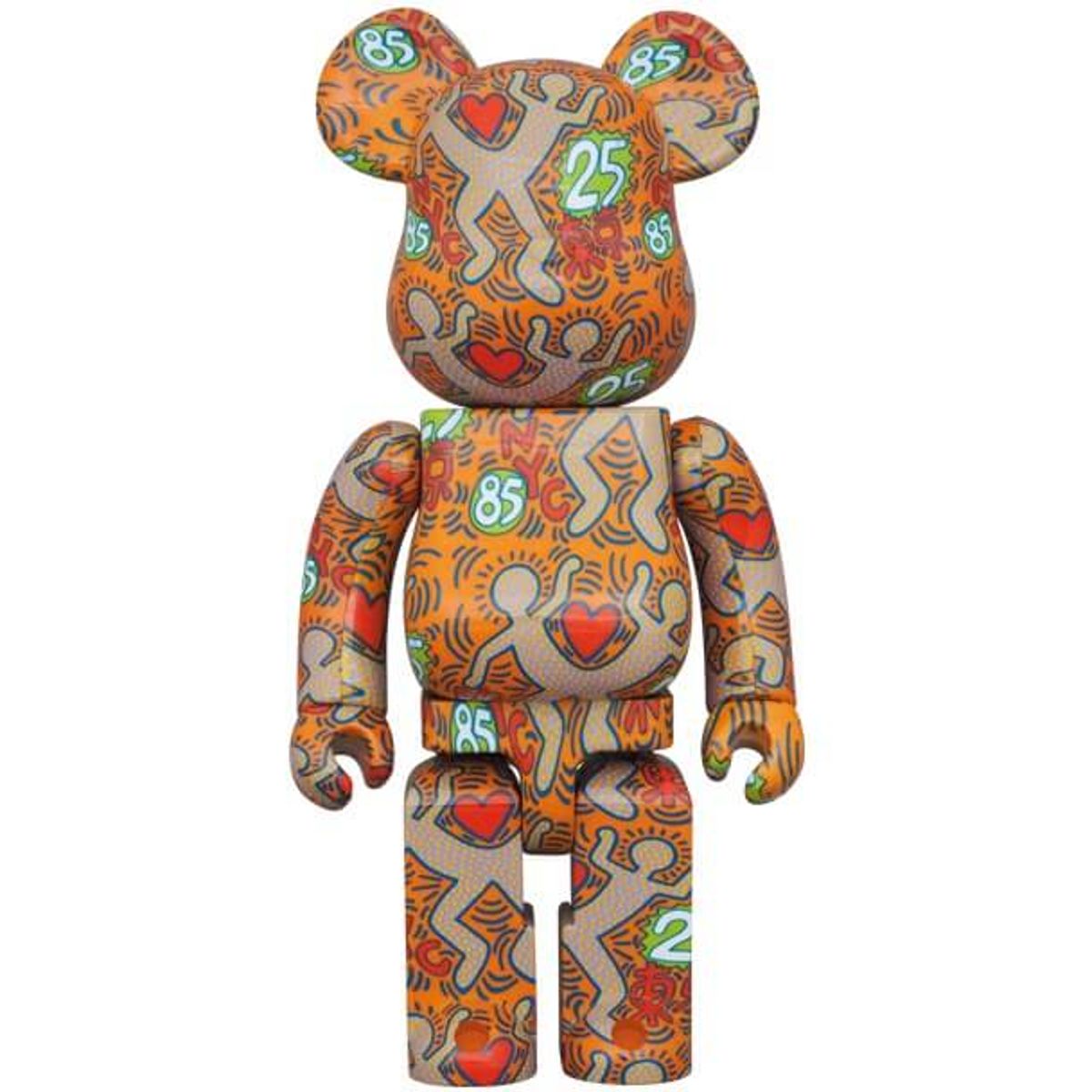 100% + 400% Special Keith Haring Bearbrick (Set)