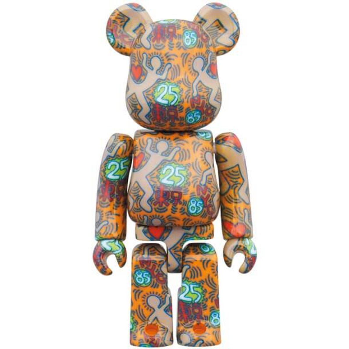 100% + 400% Special Keith Haring Bearbrick (Set)