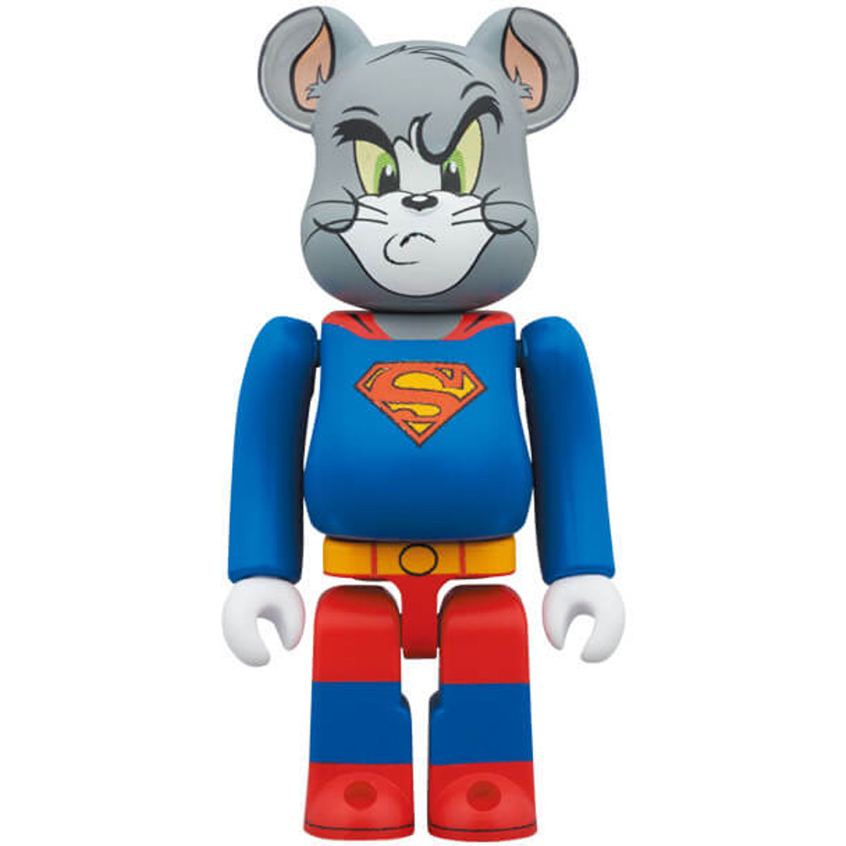 100% + 400% Superman Tom : Tom & Jerry Be@rbrick (Set)