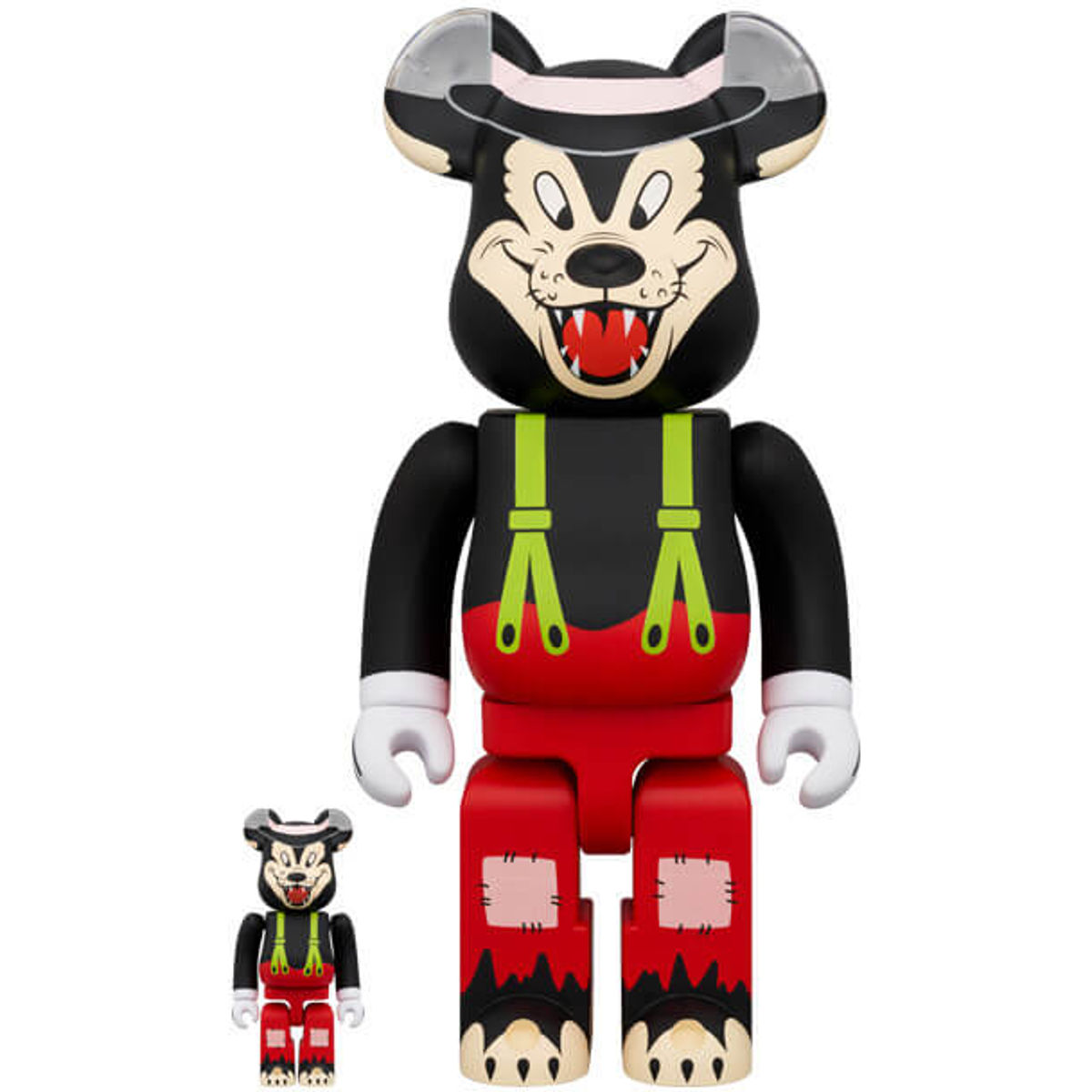 100% + 400% The Big Bad Wolf Be@rbrick (Set)