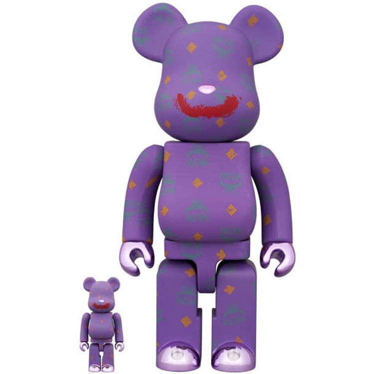 100% + 400% The Joker x MCM Bearbrick by DC Comics