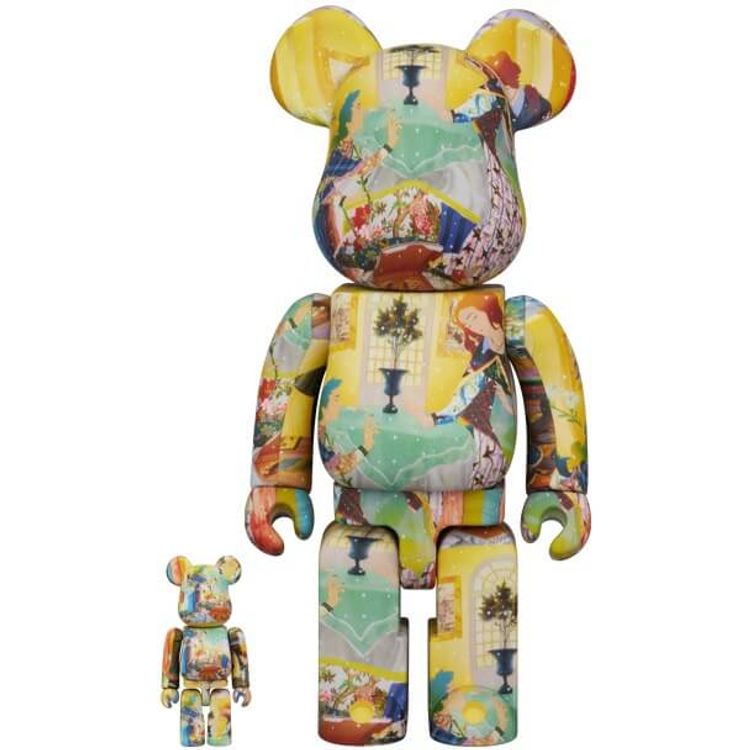 100% + 400% Tomokazu Matsuyama Bearbrick (Set) by Tomokazu Matsuyama