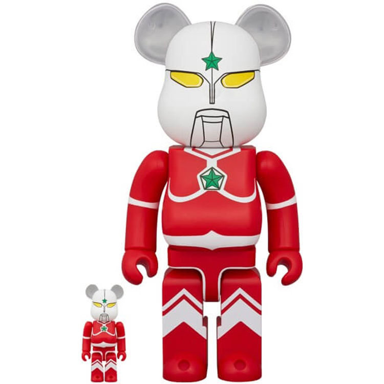 100% + 400% Ultraman Joneous Bearbrick by Tsuburaya