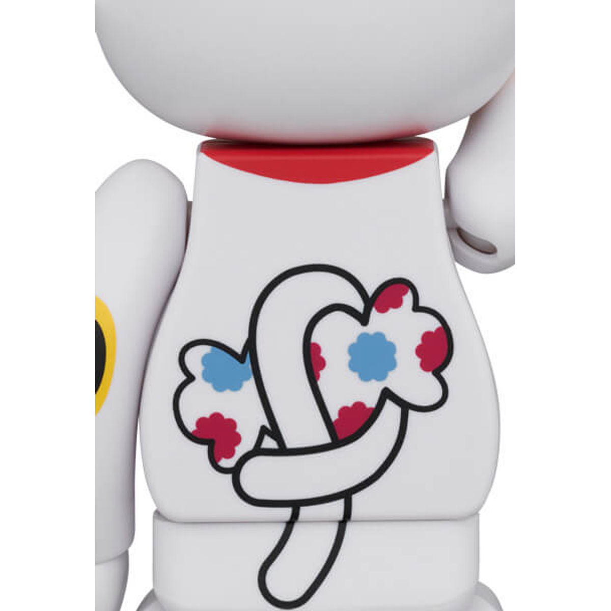 100% + 400% White Lucky Cat Peko-chan NY@brick (Set)