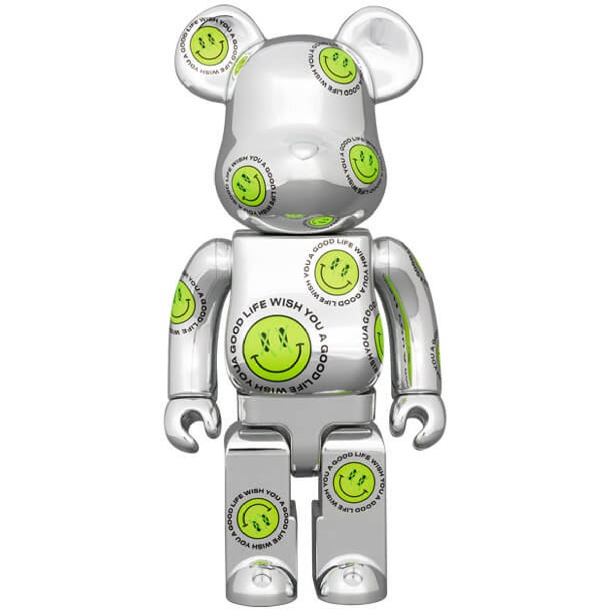 100% + 400%  Wish You A Good Life  Nickthereal Bearbrick (Set)