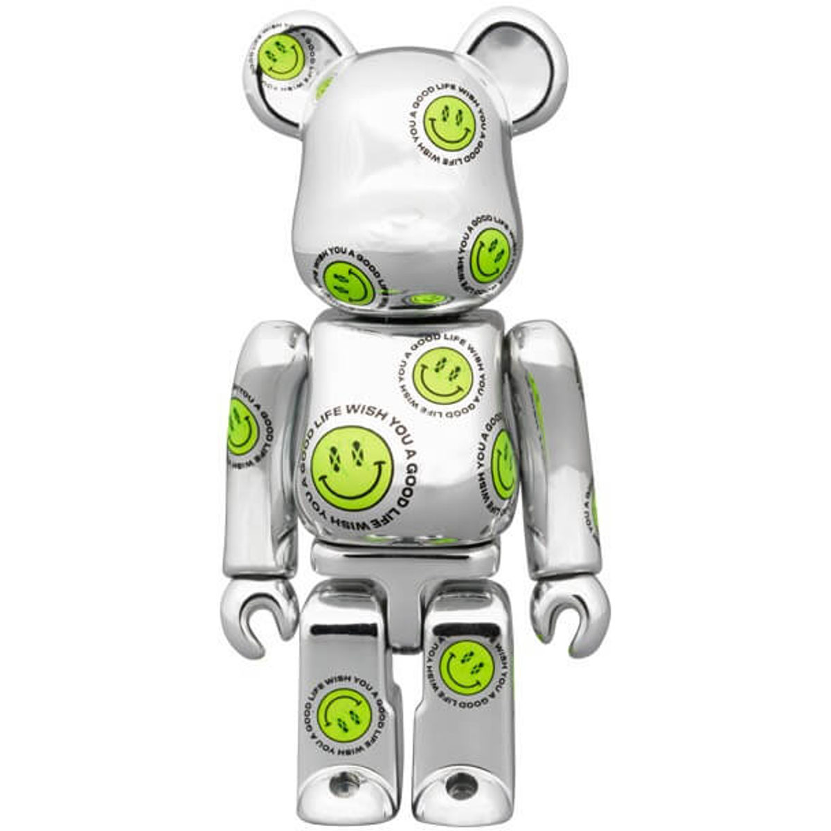 100% + 400%  Wish You A Good Life  Nickthereal Bearbrick (Set)