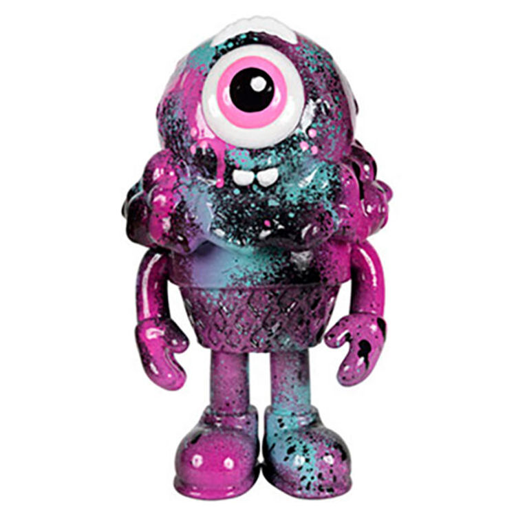 10" Painted Mr. Melty Custom #5 by Buff Monster