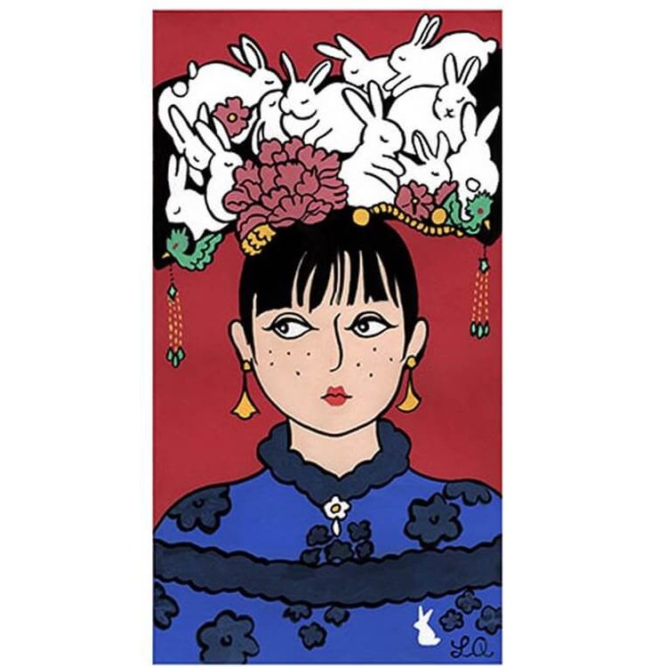 132 Hare Bun 3  by Lily Qian