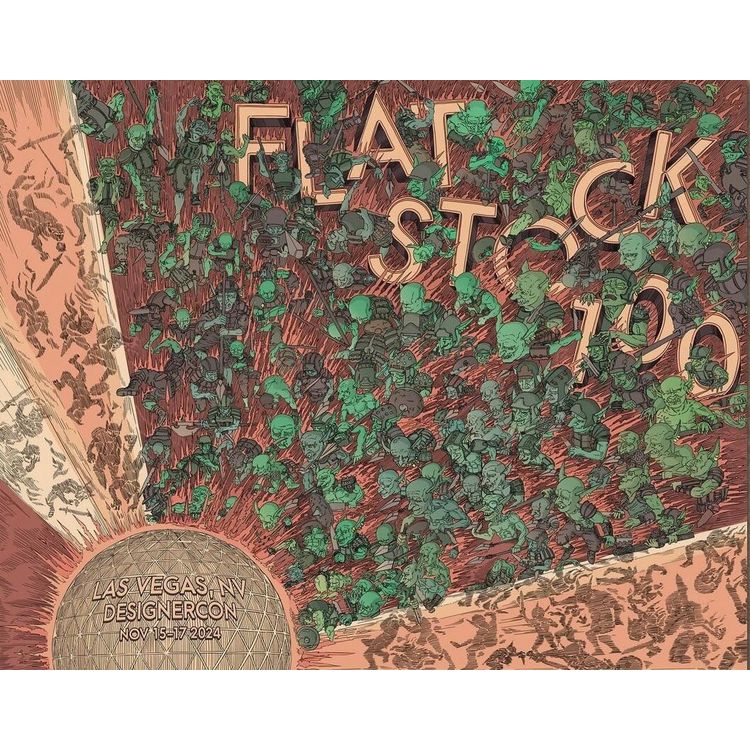 167 Goblin Warriors vs The Las Vegas Sphere by Taylor Adams