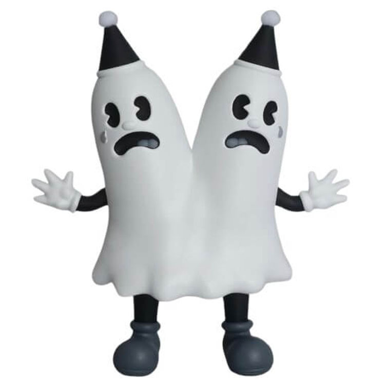 1930's 1st Bday Conjoined Ghost by Mummy Brain