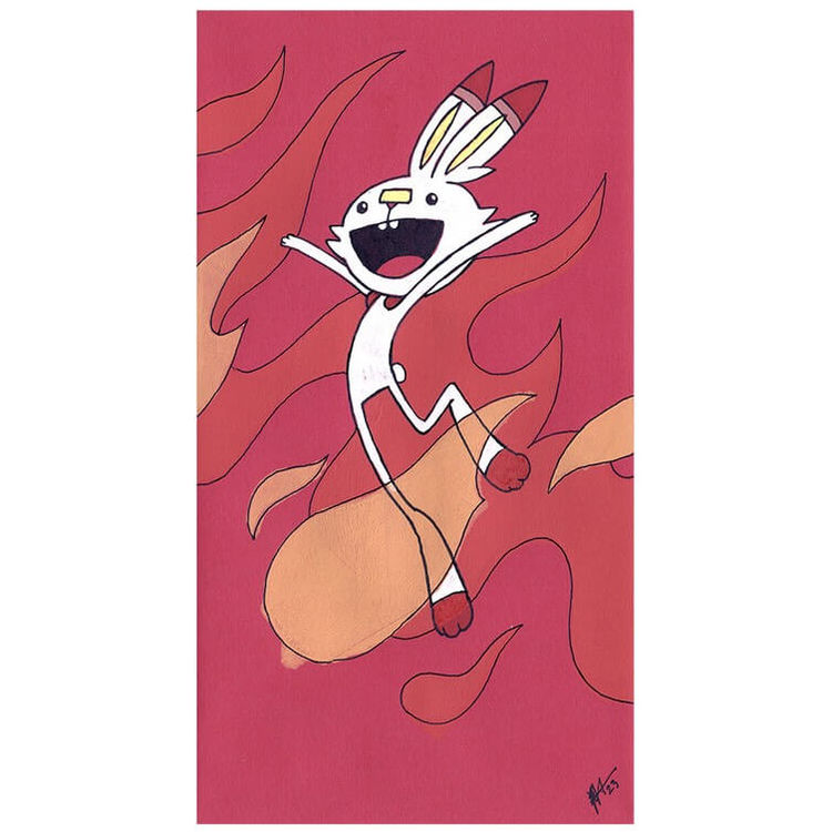 197 Year of the Rabbit : Fire  by Shawn Cheng