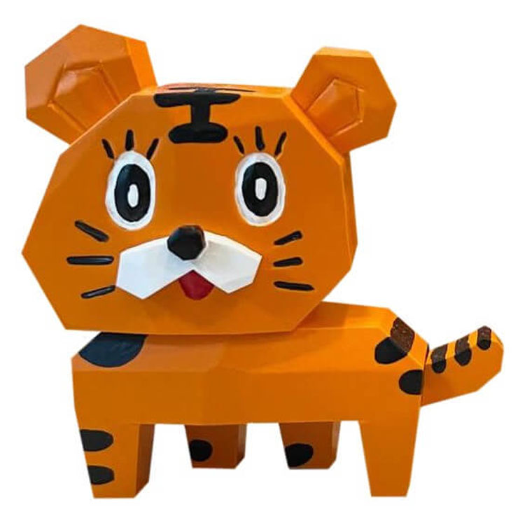 200% 2-Dimensional Moon Tiger by Kenzi Murabayashi