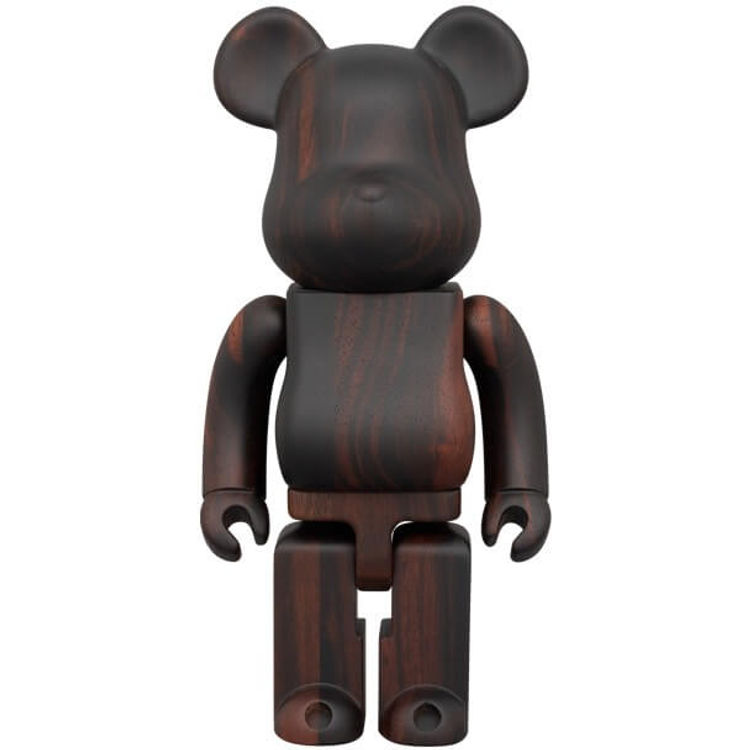 200% Ebony Karimoku Be@rbrick by Karimoku