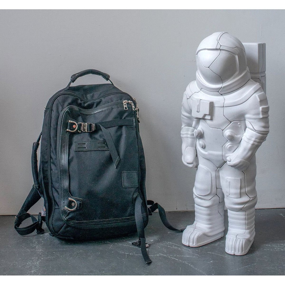 24" White Astronaut Traveler
