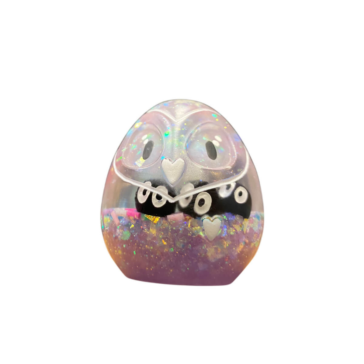 2" JujuOwl Soot Sprite- Lilac