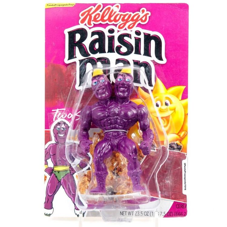 2 Rad California Raisin-man by Panda Propaganda Toys