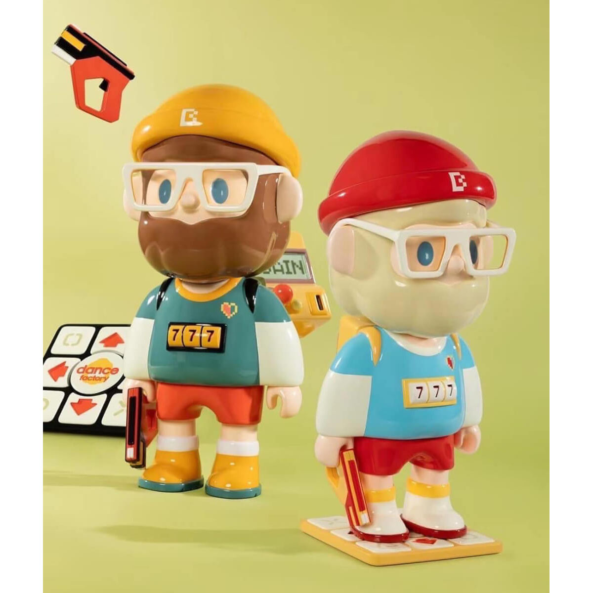 300% Farmer Bob Vintage Arcade Red