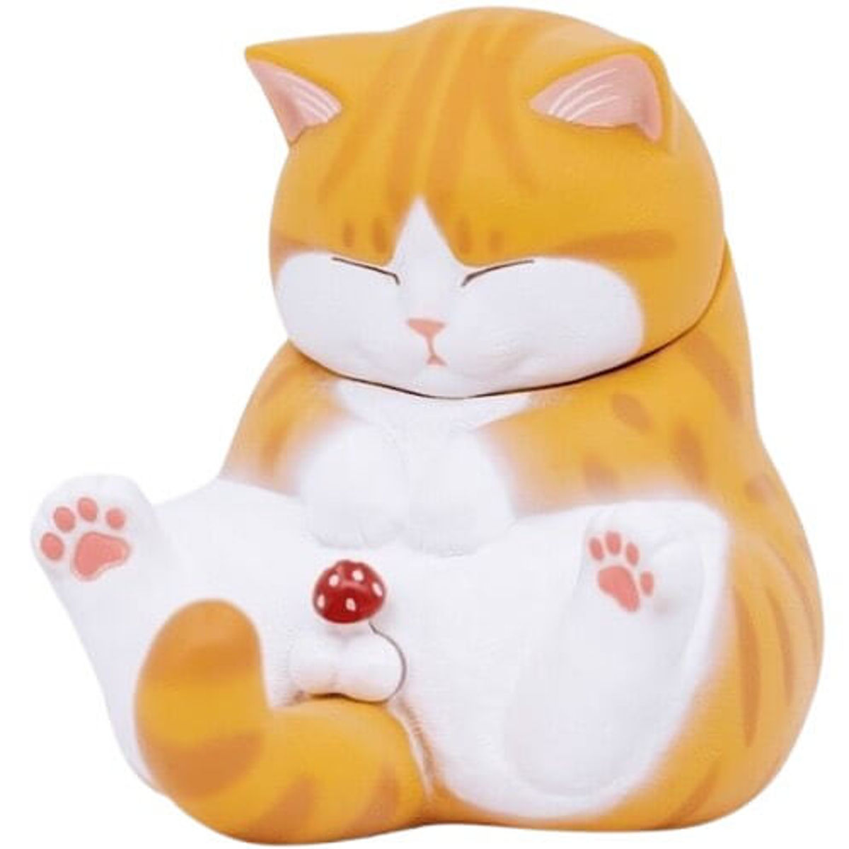 300% Orange Tabby Crotch Staring Cat