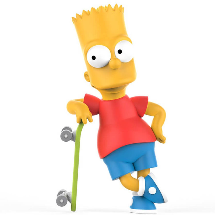 36" Bart Simpson : Art Giant by Matt Groening