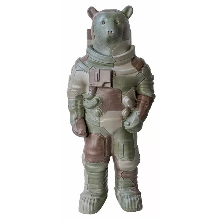 36" Camo Bear Traveler by Locknesters