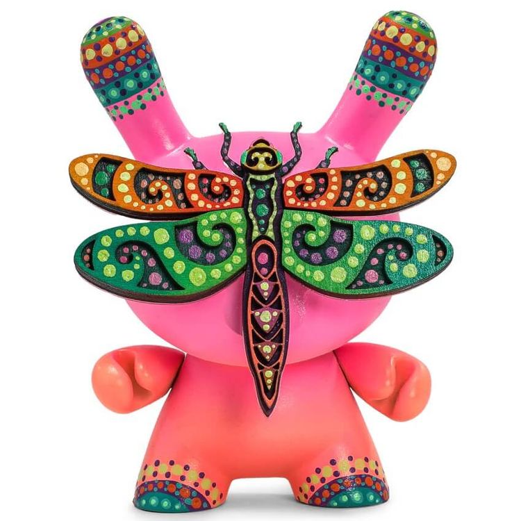 5" Glitzy Dragonfly Un (22/37) : Flamboyant Dunny by MP Gautheron