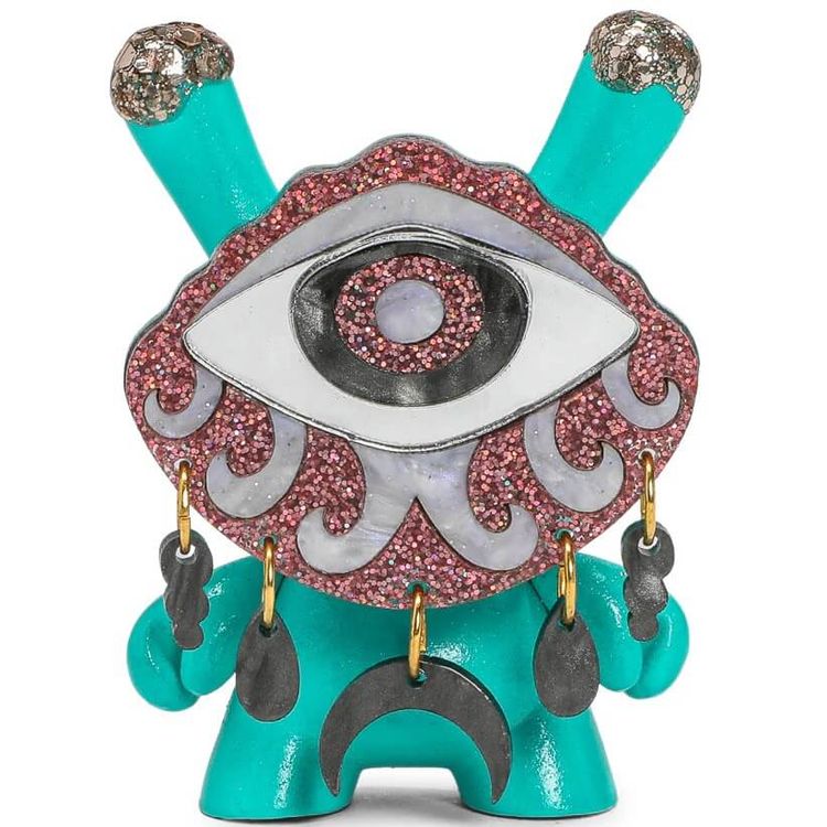 3" Brilliant Teal (16/37) : Flamboyant Dunny by MP Gautheron