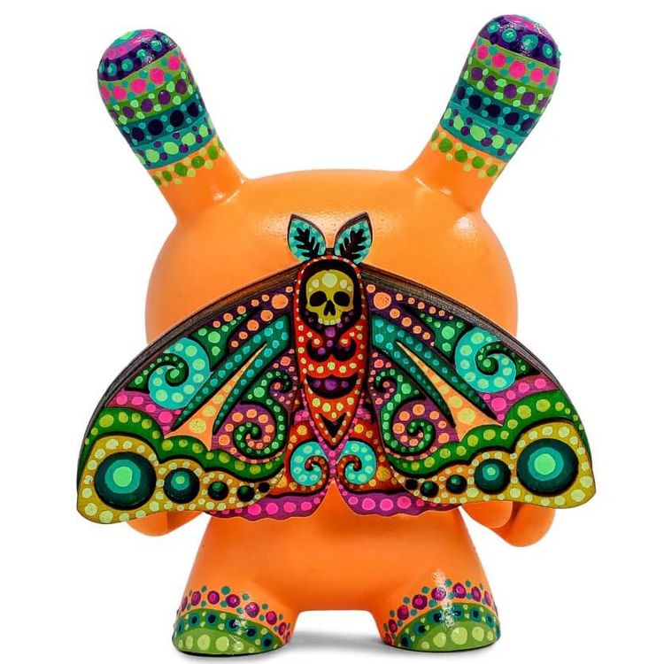 5" Glitzy Moth Deux (25/37) : Flamboyant Dunny by MP Gautheron