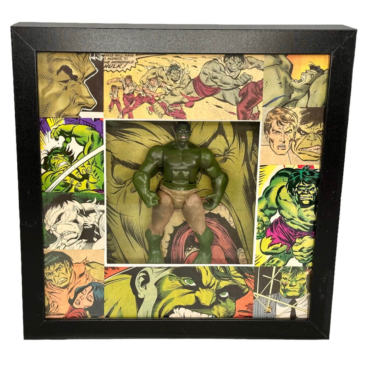 3D frame Hulk