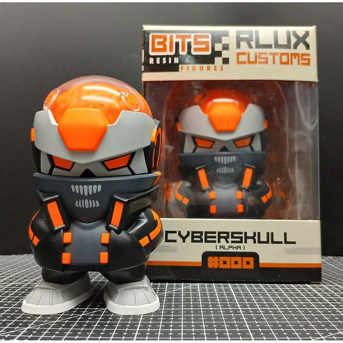3" CyberSkull Bits Alpha Mini