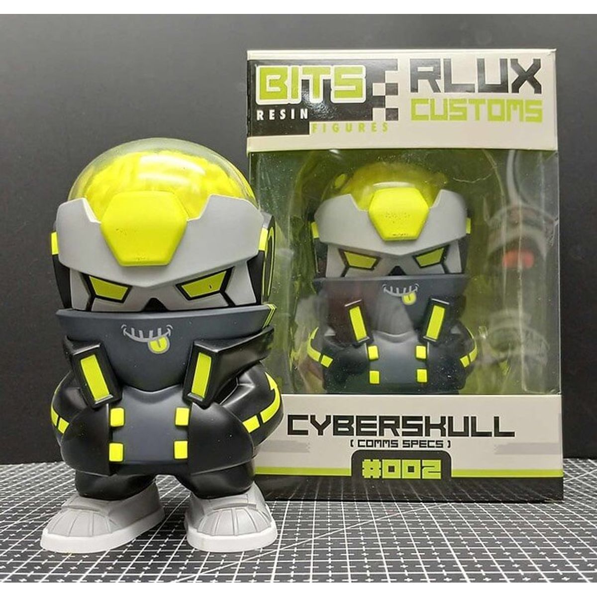 3" Cyberskull Bits Comms Spec Mini