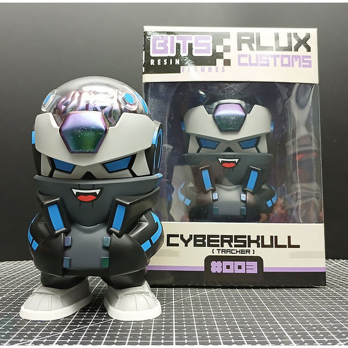 3" Cyberskull Bits Tracker Mini