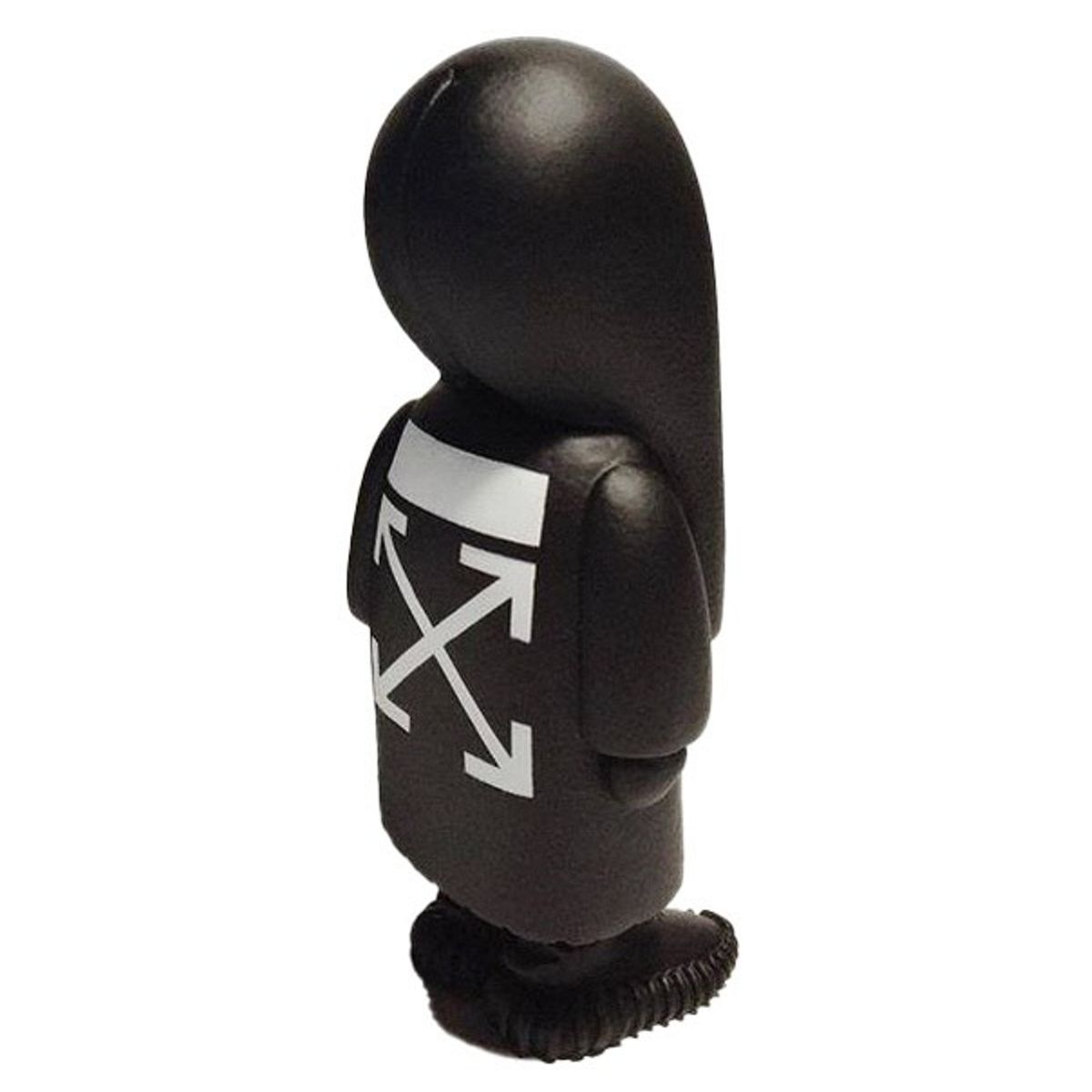 3" Off White Lady Ying Yang Black Mini
