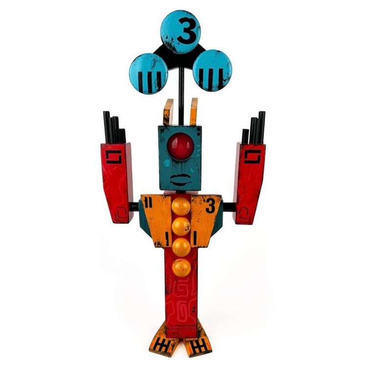 3 Sacred Planets Keeper Totem by Jimbot (James Demski)