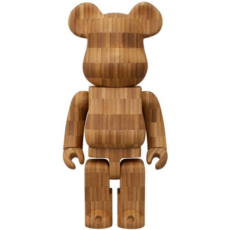400% Bamboo 2 Karimoku Be@rbrick by Karimoku