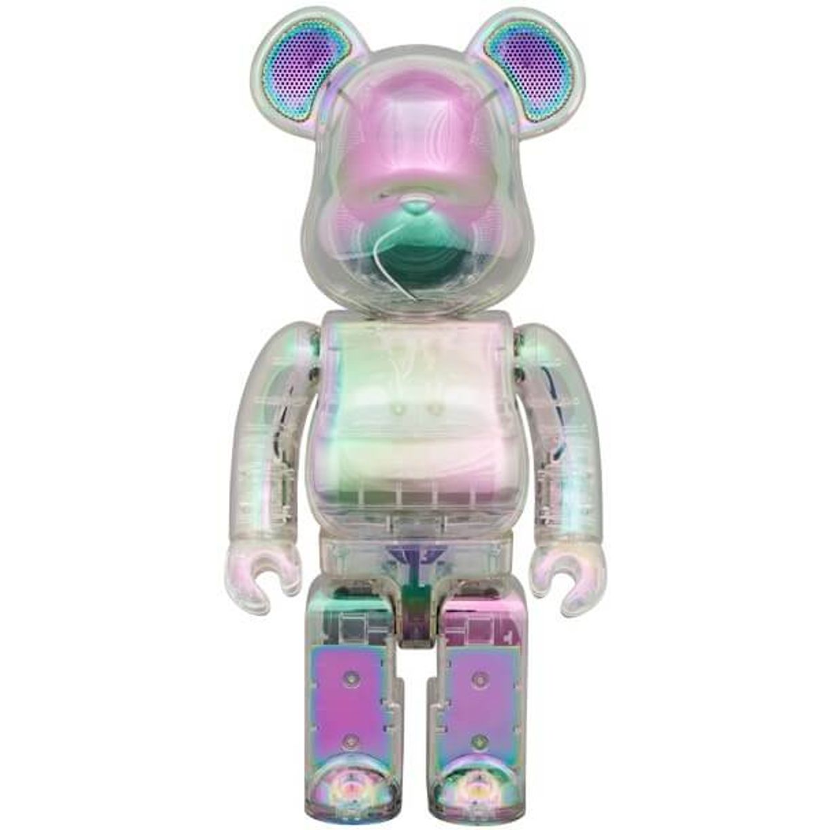 400%  Black Aurora Audio Be@rbrick Speaker