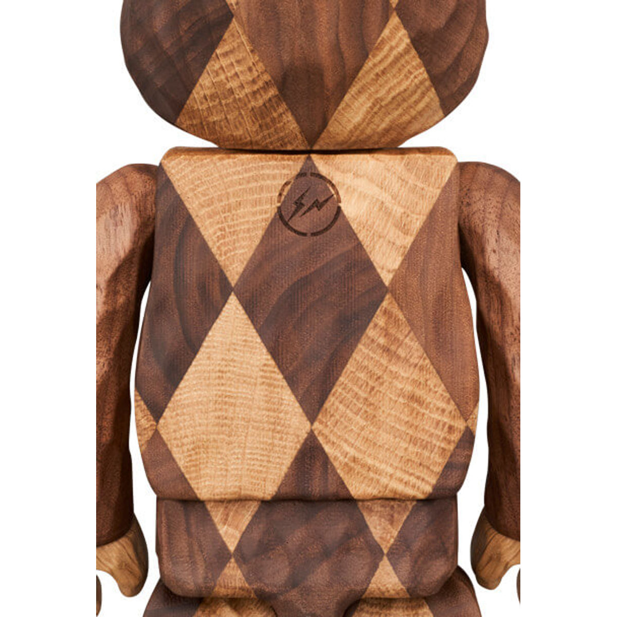 400% Carved Lattice Pattern Bearbrick