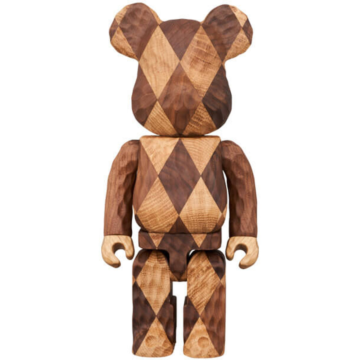 400% Carved Lattice Pattern Bearbrick