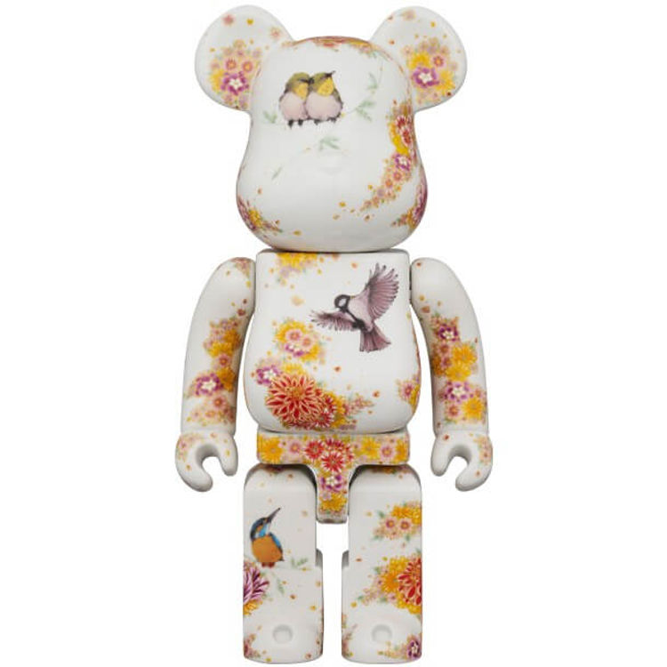 400% Flower and Bird Elegance BWWT 3 Bearvricm by Yoko Katani