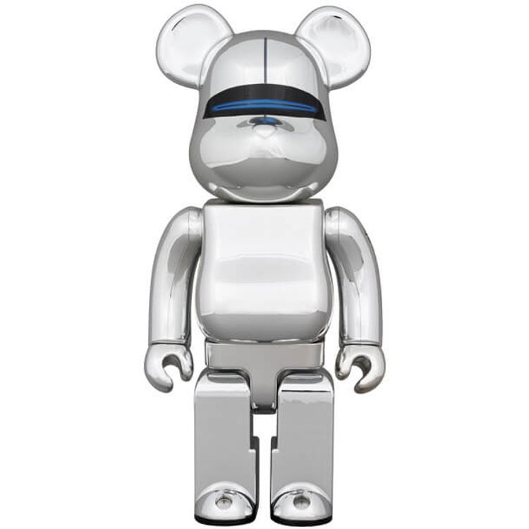 400% Light Up Sorayama Bearbrick by Hajime Sorayama