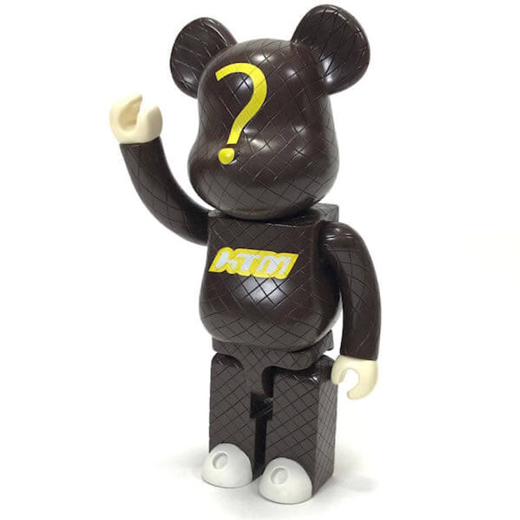 400% Nike x HF HTM Bearbrick by HF