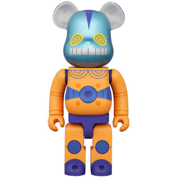 400% Orange HxS Bearbrick by HxS (Hirota Saigansho)