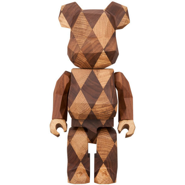 400% Polygon Lattice Pattern Bearbrick by Fragment Design (Hiroshi Fujiwara)