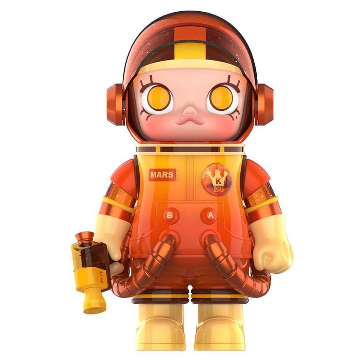 400% Space Molly Planet Series Mars by Kenny Wong