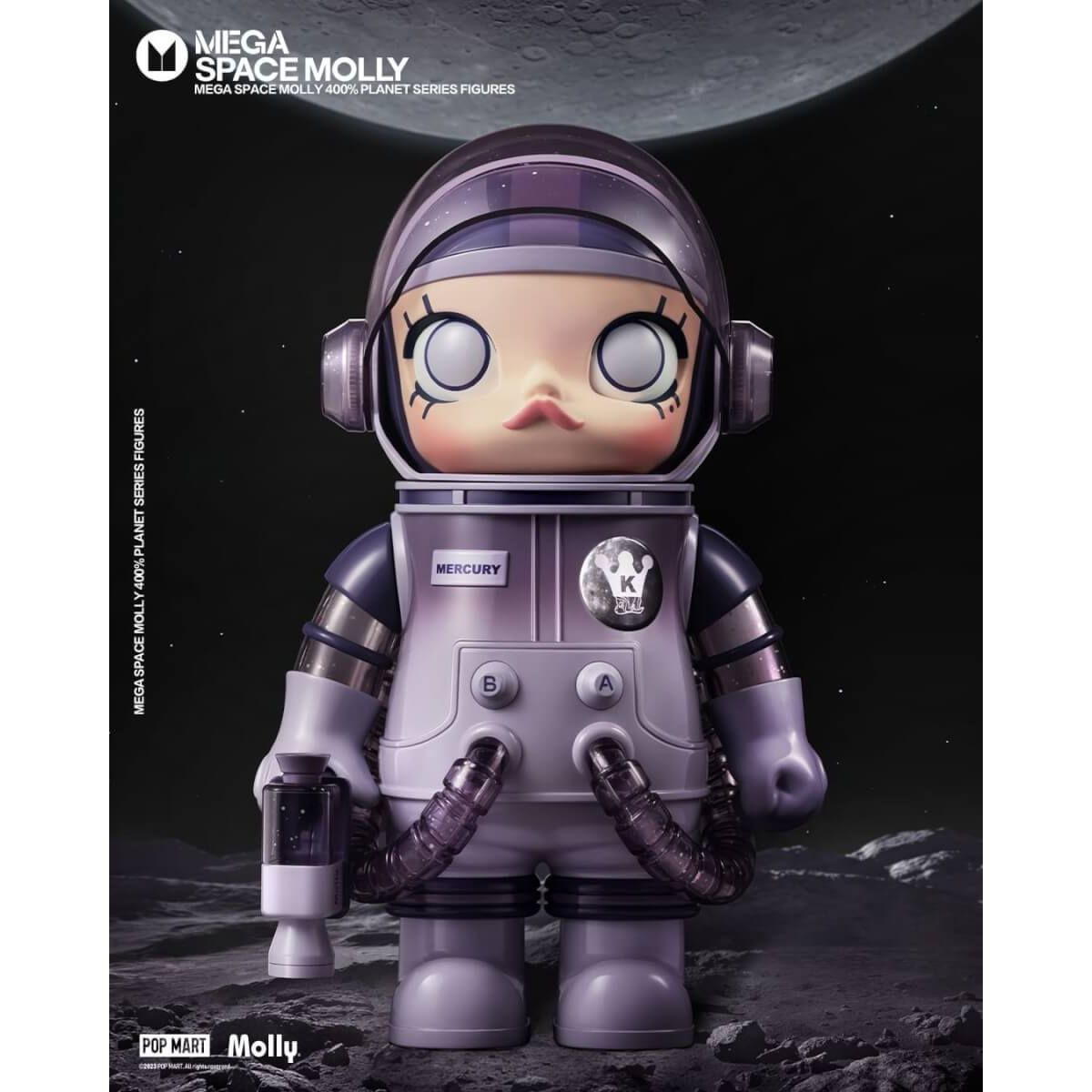 400% Space Molly Planet Series Mercury