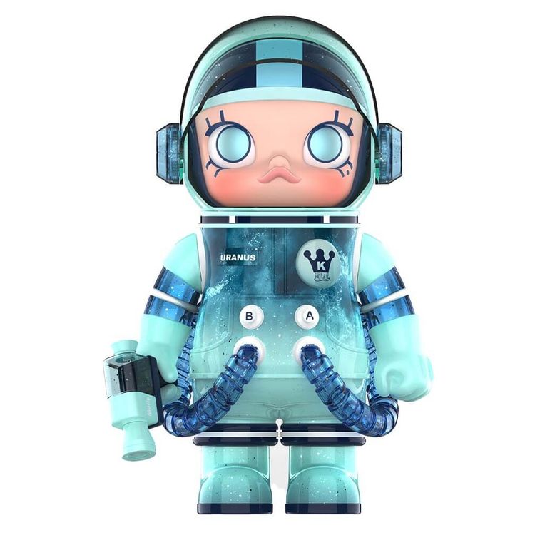 400% Space Molly Planet Series Uranus by Kenny Wong