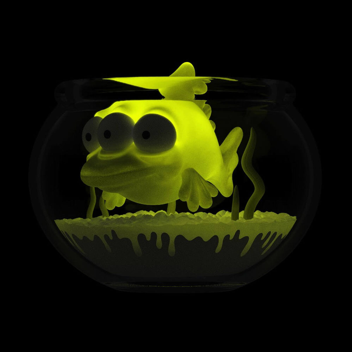 5.5" GID Blinky in Fish Bowl