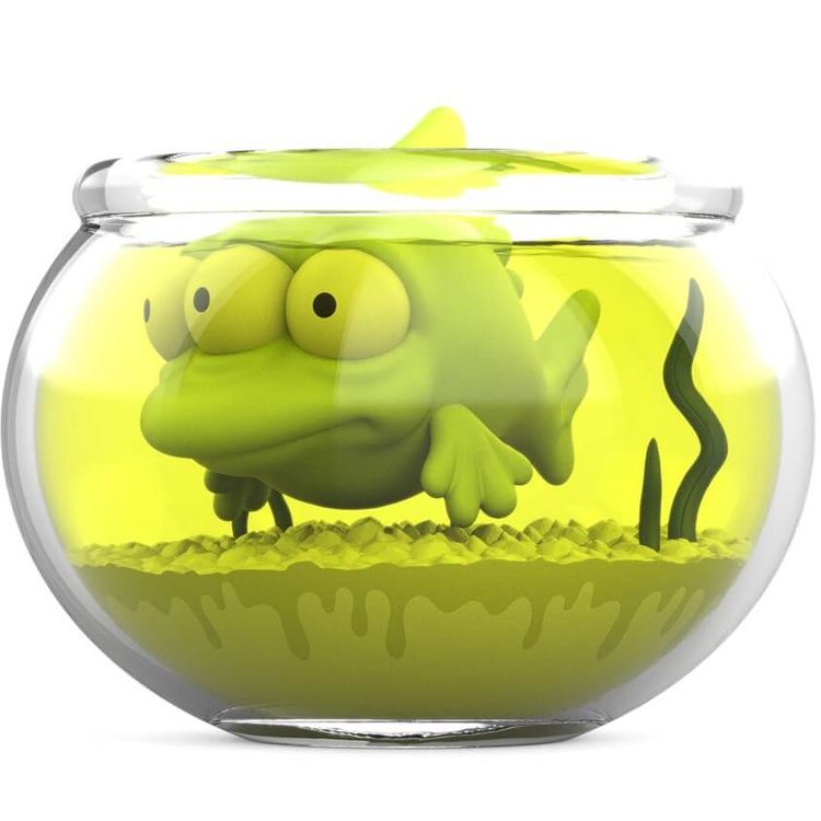 5.5" GID Blinky in Fish Bowl by Matt Groening